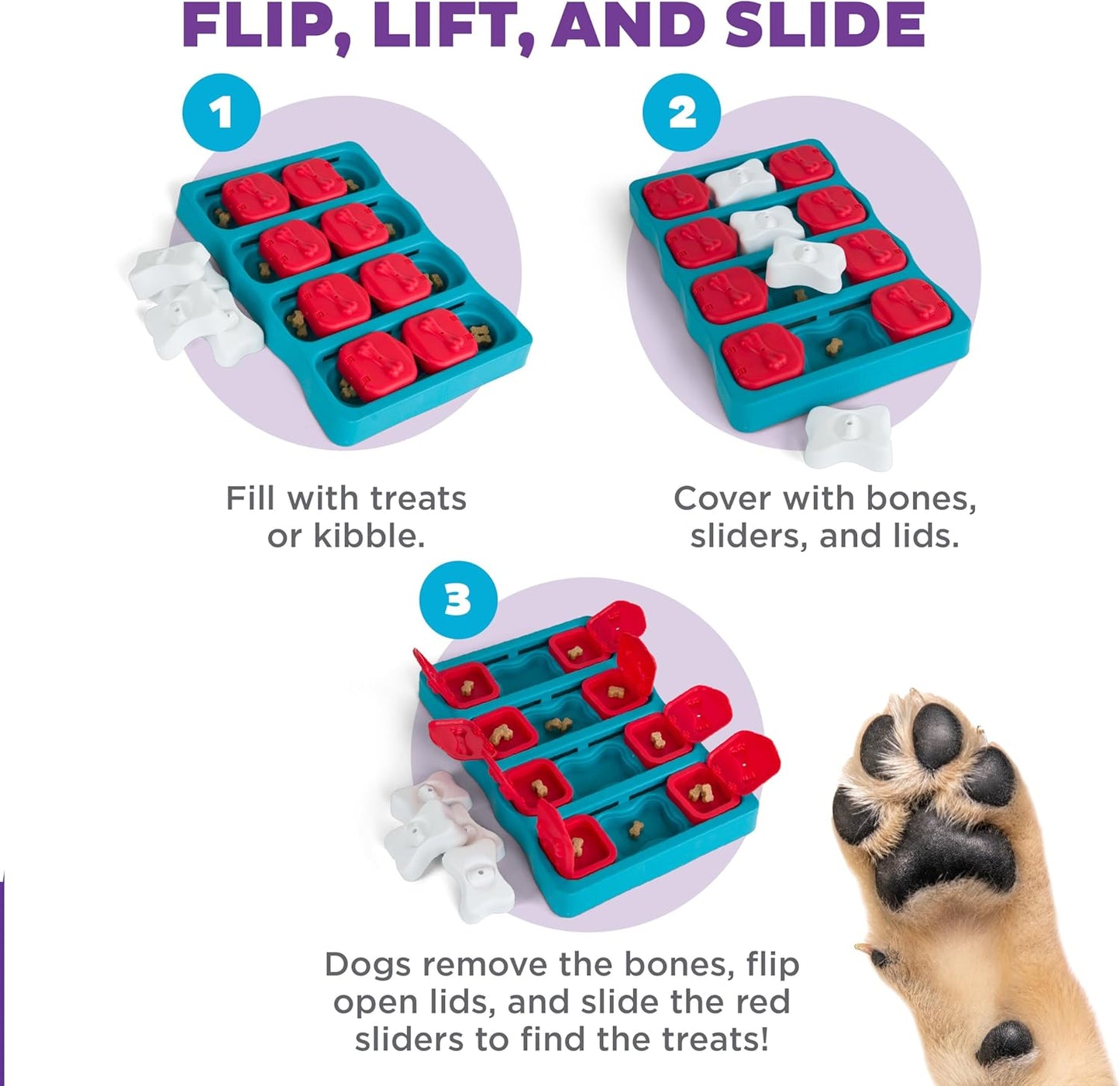 Interactive Treat Puzzle for Dogs