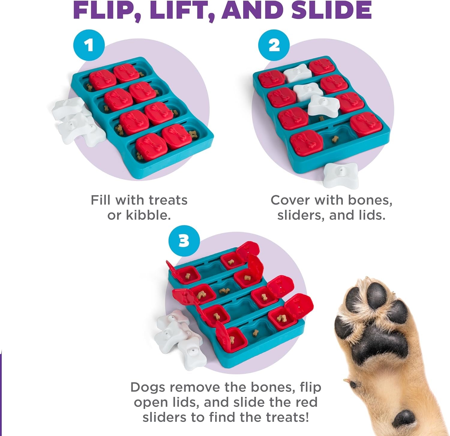 Interactive Treat Puzzle for Dogs