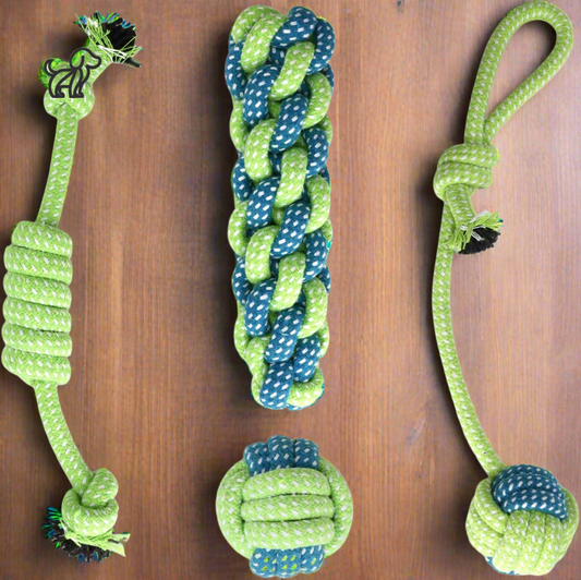 4PCS Rope Toy