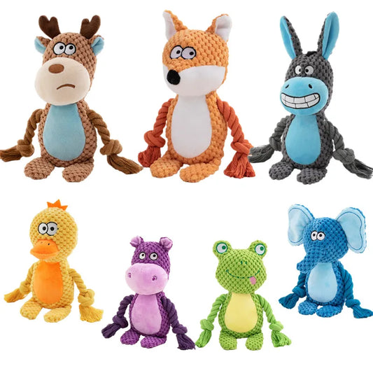 Bark Buddies – Squeaky Plush Dog Toys