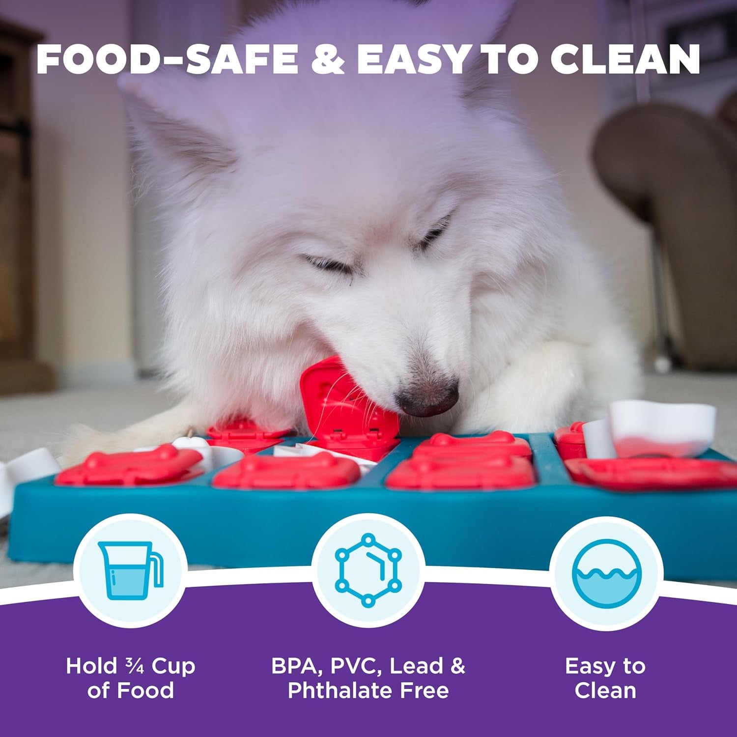 Interactive Treat Puzzle for Dogs