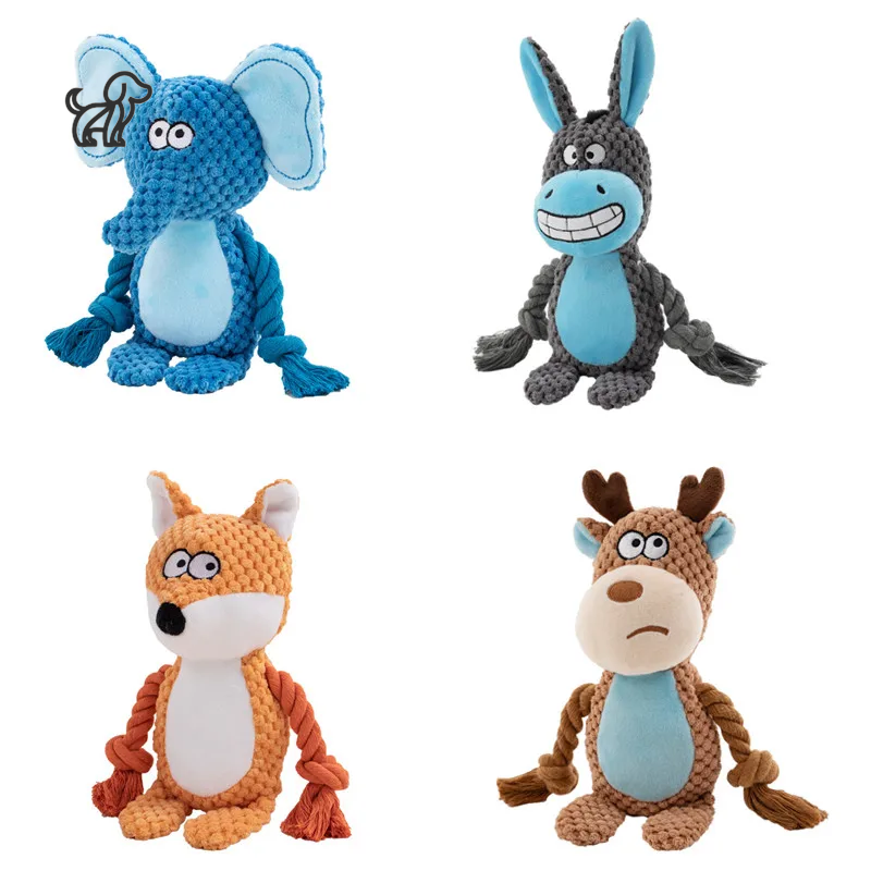 Bark Buddies – Squeaky Plush Dog Toys