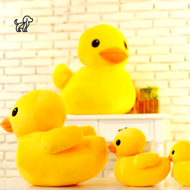 Large Plush Yellow Duck