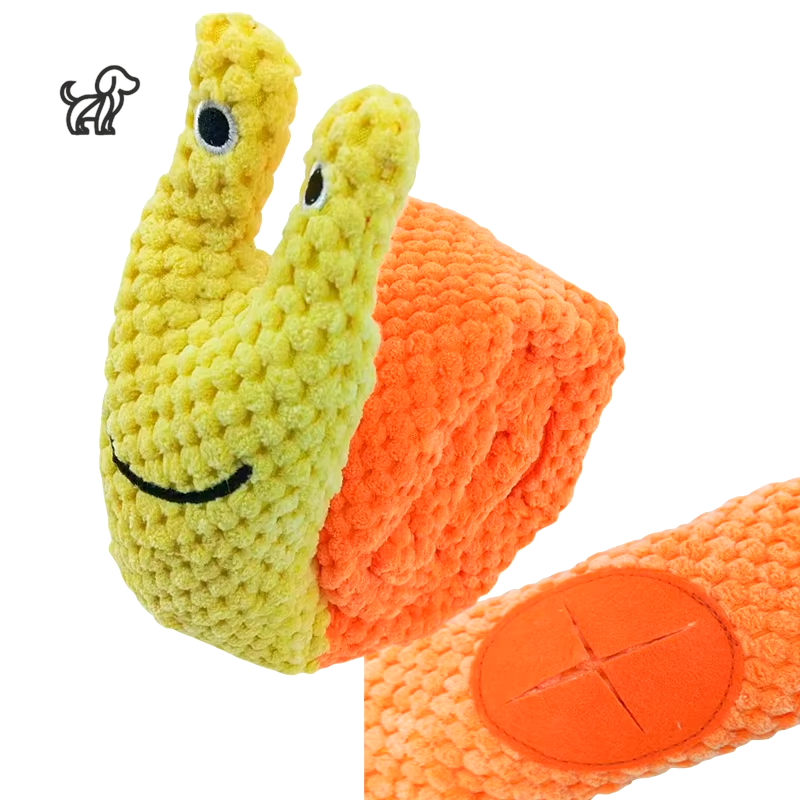 Snail Squeak & Snack Toy