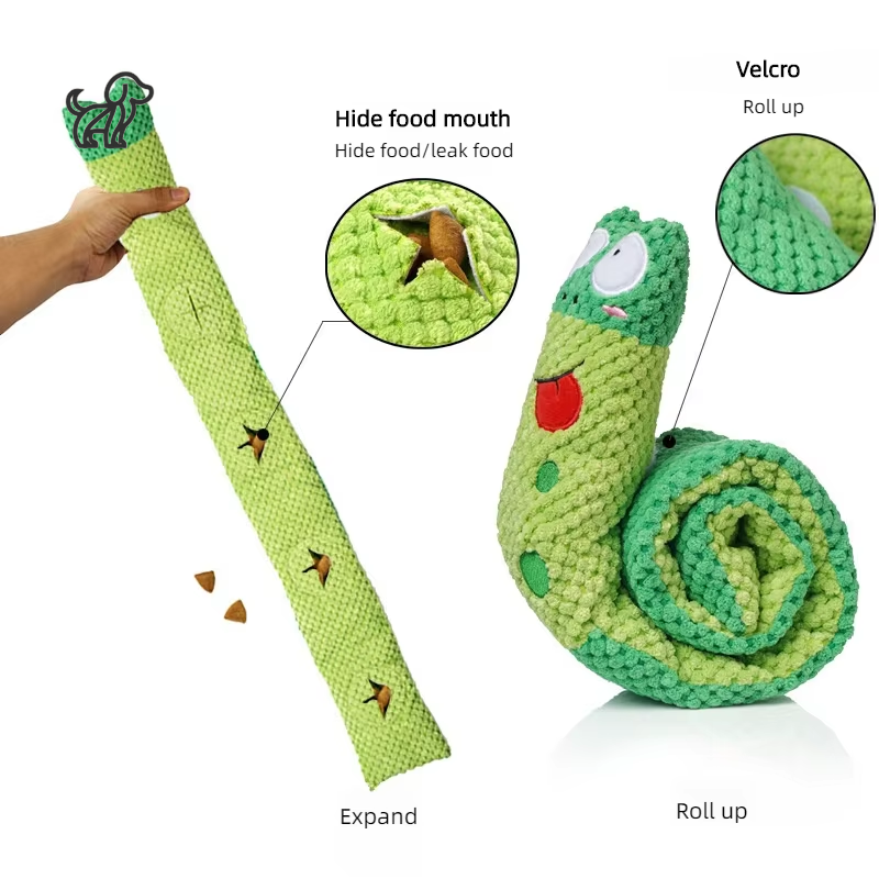 Snail Squeak & Snack Toy