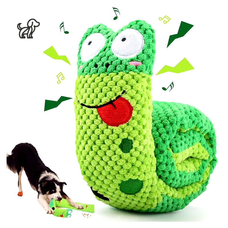 Snail Squeak & Snack Toy