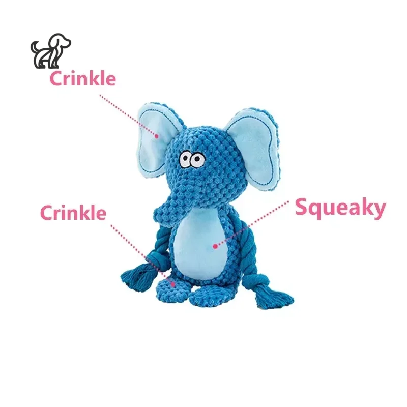 Bark Buddies – Squeaky Plush Dog Toys