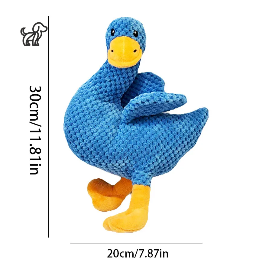 SnuggleDuck™ – The Calming Squeaky Chew Buddy