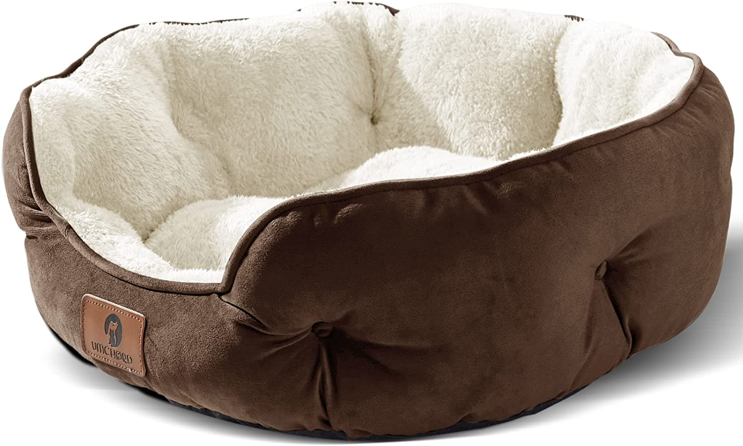 Small Brown Dog Bed