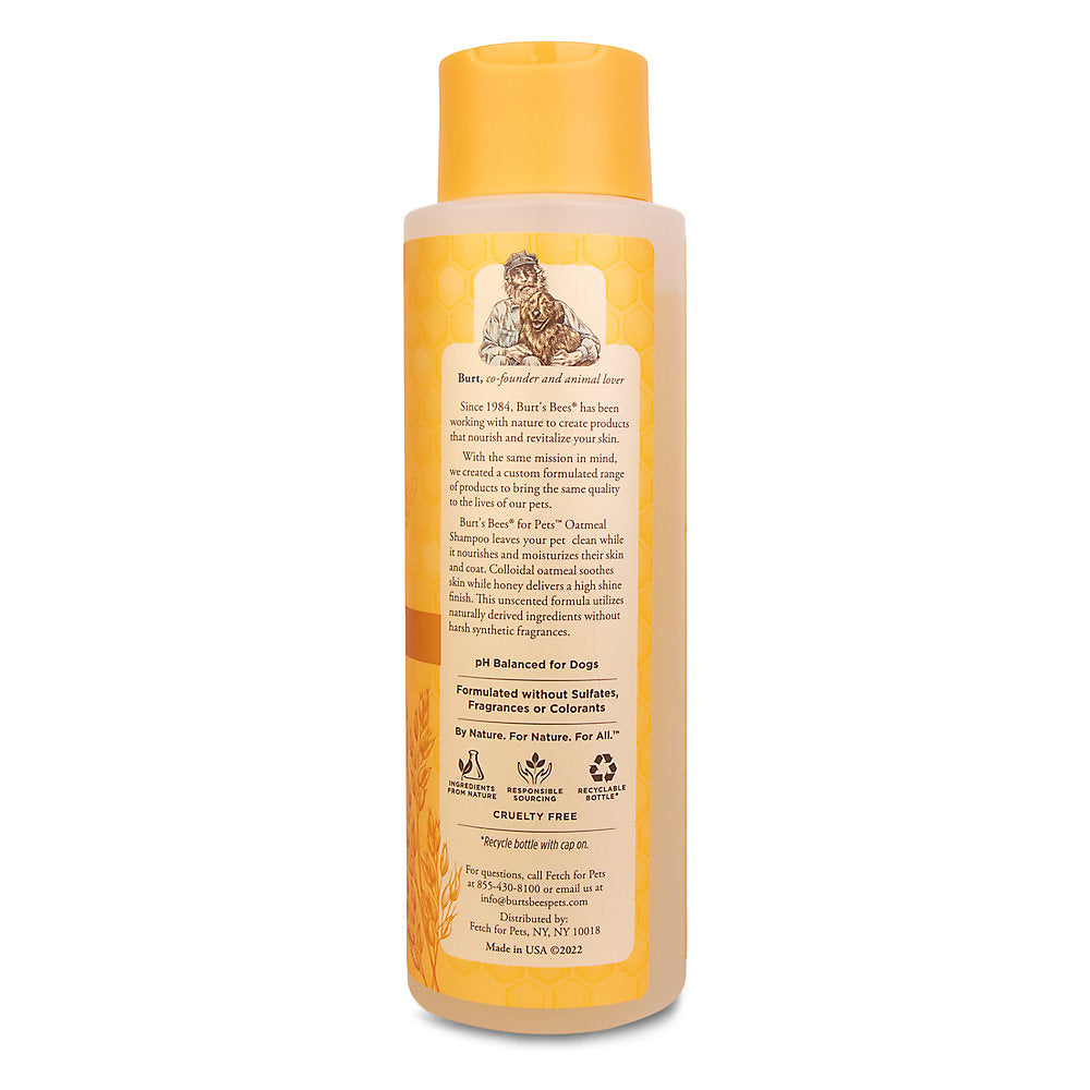 Burt's Oatmeal Dog Shampoo - With Colloidal Oat Flour & Honey