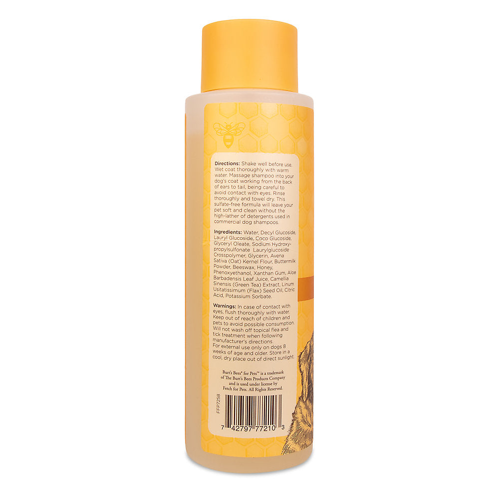 Burt's Oatmeal Dog Shampoo - With Colloidal Oat Flour & Honey