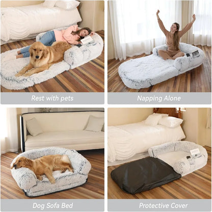 Foldable Human Sized Dog Bed/Couch