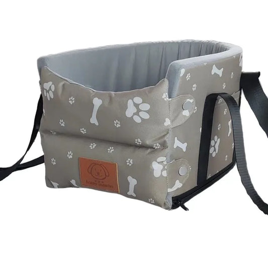 Portable Car Dog Seat Bed & Carrier for Small Pets