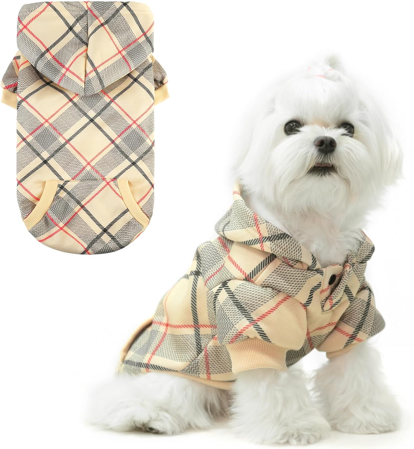 Plaid Dog Sweater