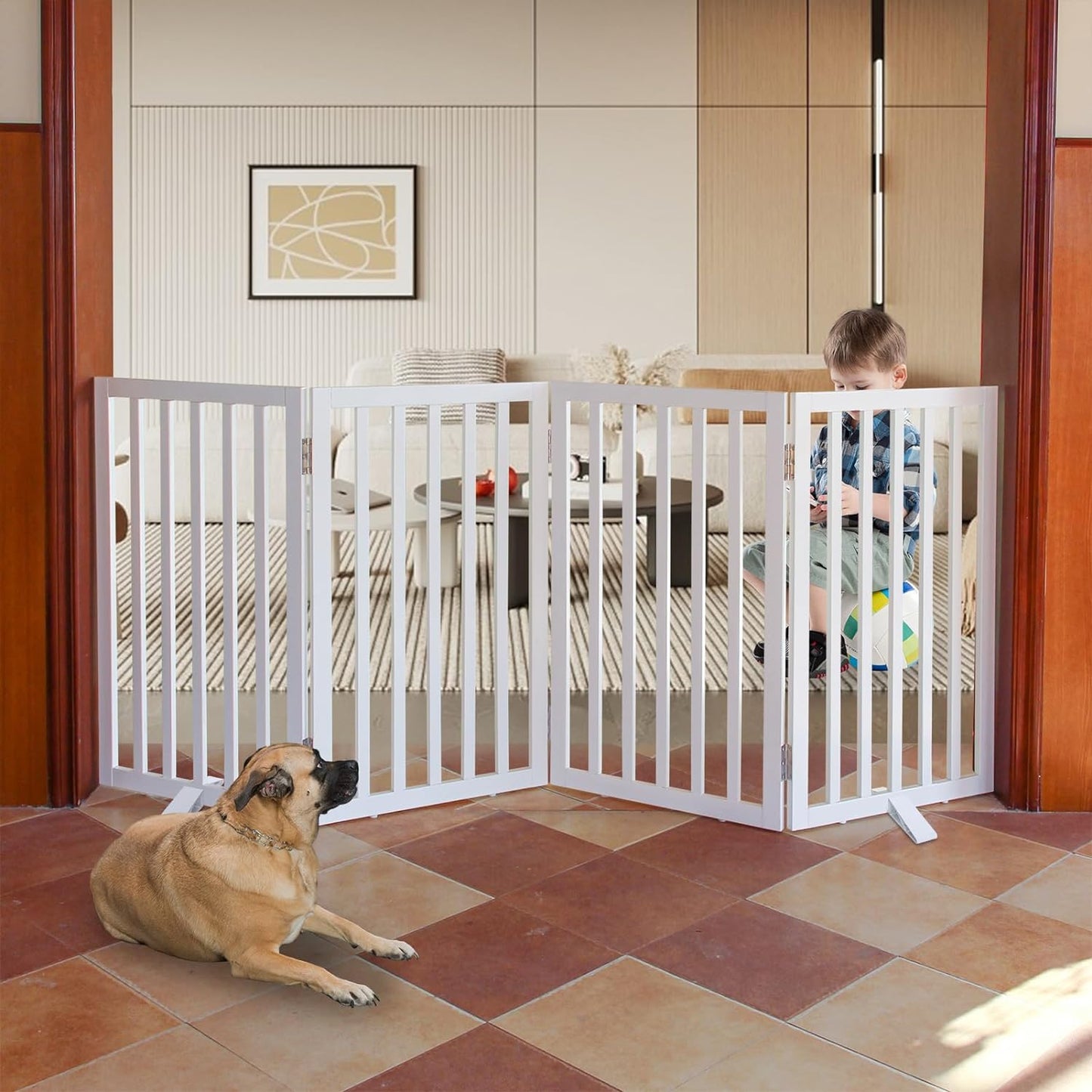 Foldable Dog Fence