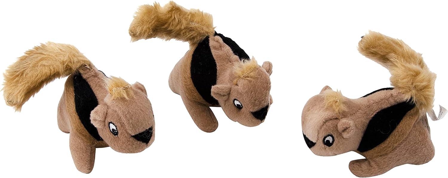 Hide a Squirrel Plush Dog Toy Puzzle