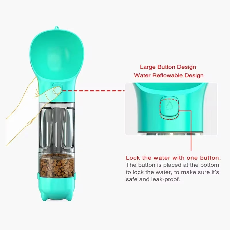 3-in-1 Portable Pet Bottle