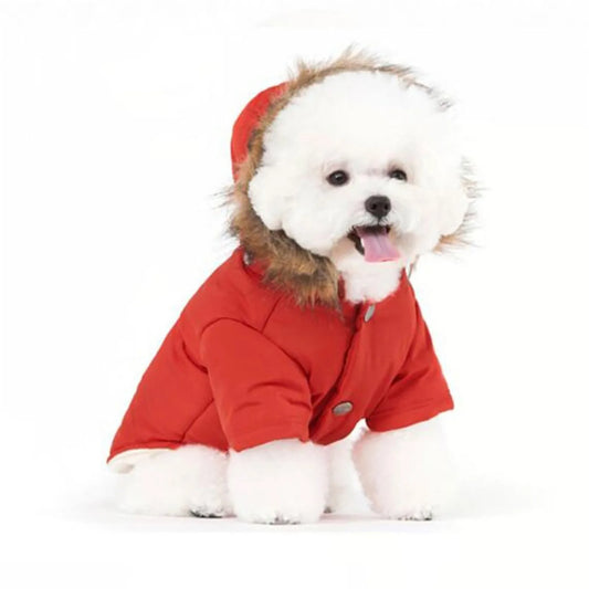 Winter Dog Hoodie Jacket