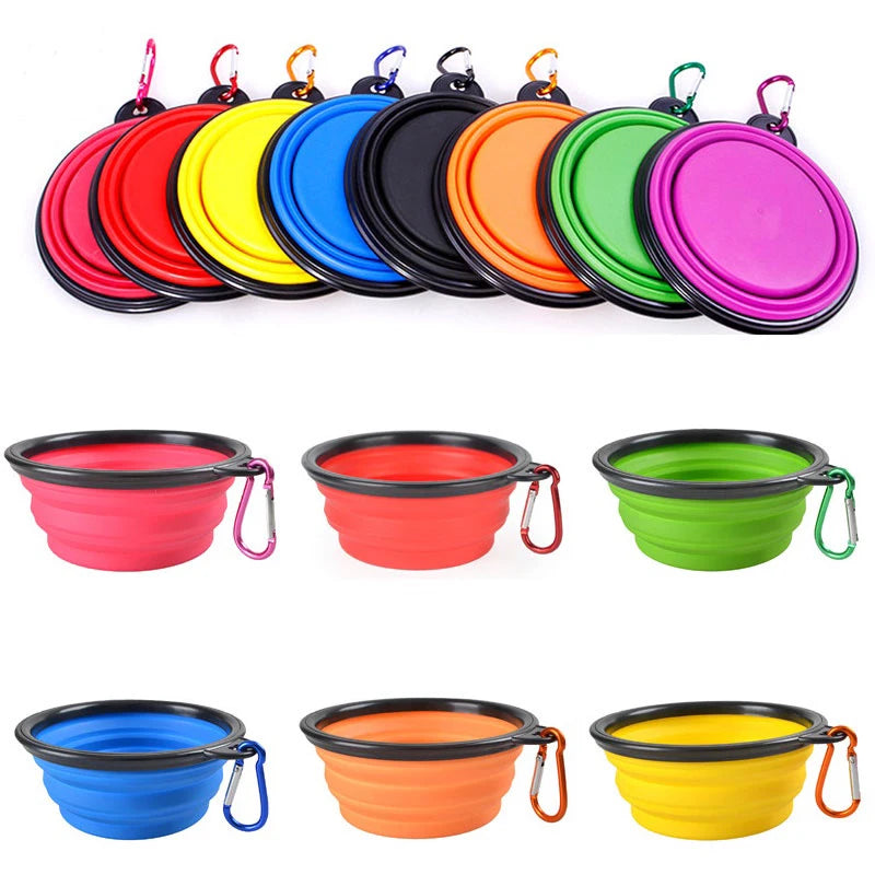 Collapsible Travel Dog Bowl