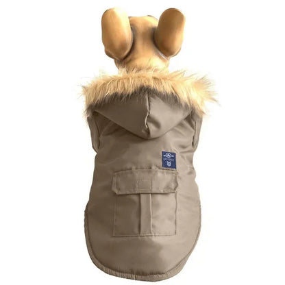 Winter Dog Hoodie Jacket