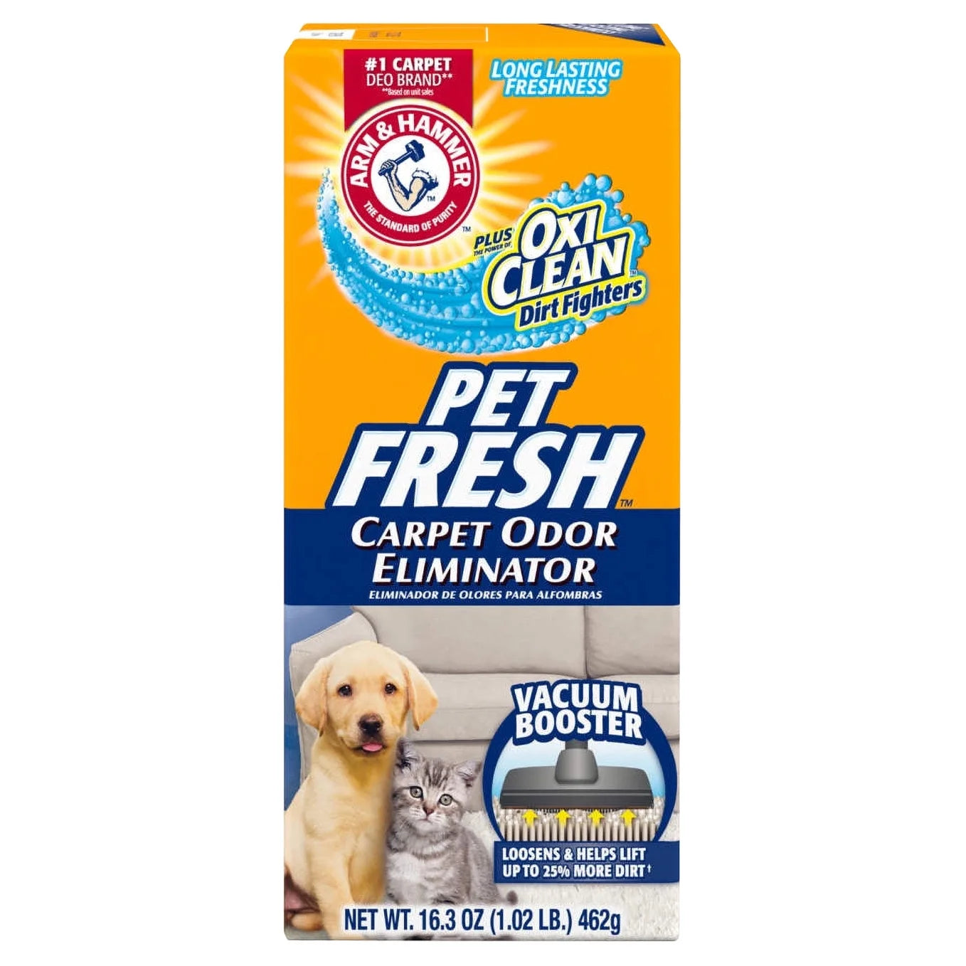 Pet Fresh Powder Carpet Odor Eliminator 16.3 Oz. Box