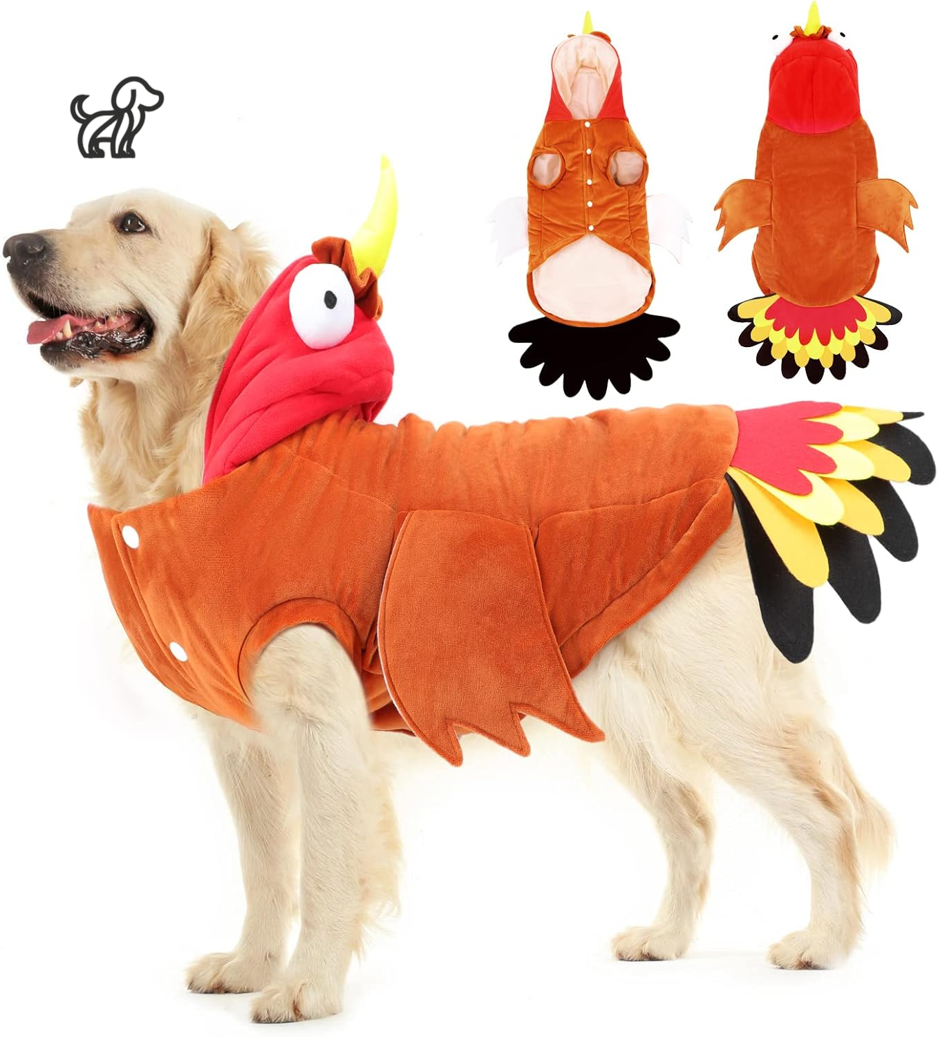 Thanksgiving Turkey Dog Costume