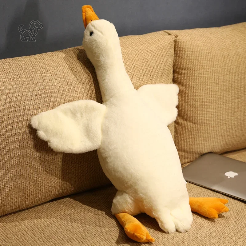 Giant Fluffy Duck Dog Toy