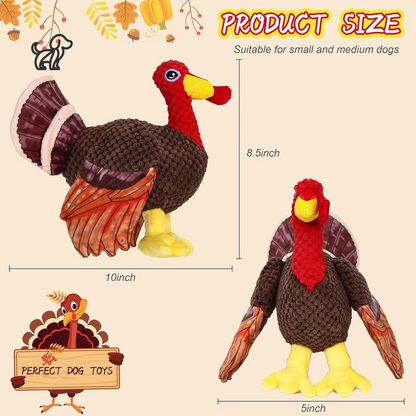 Thanksgiving Turkey Dog Toy