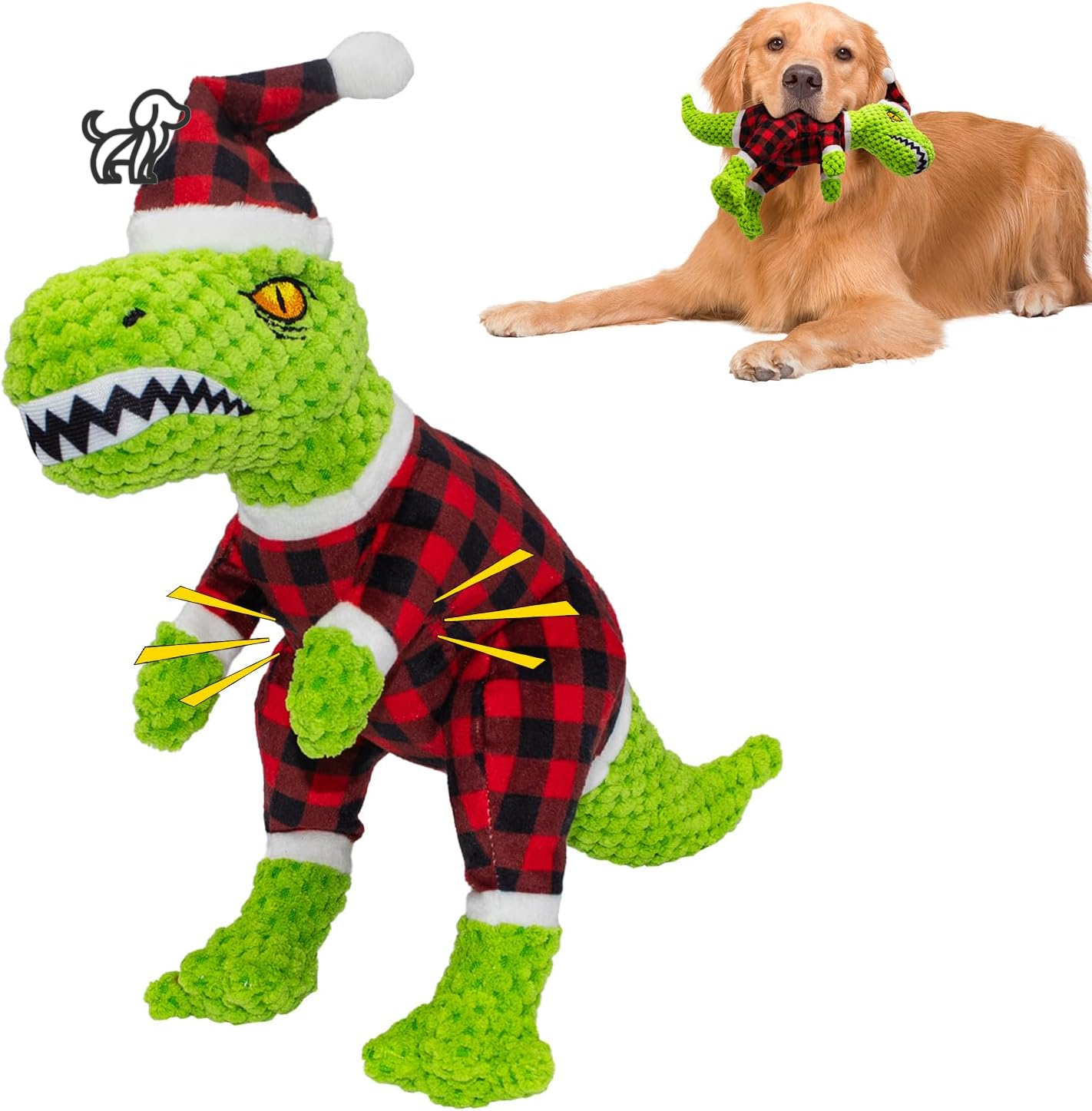 Squeaky Christmas Dog Toys