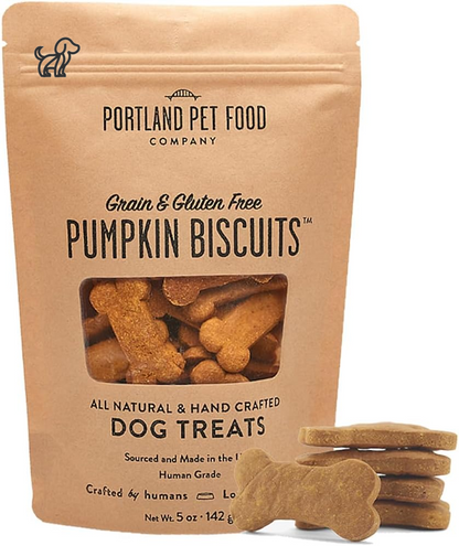 All Natural Pumpkin Dog Treats - Grain-Free, Human-Grade