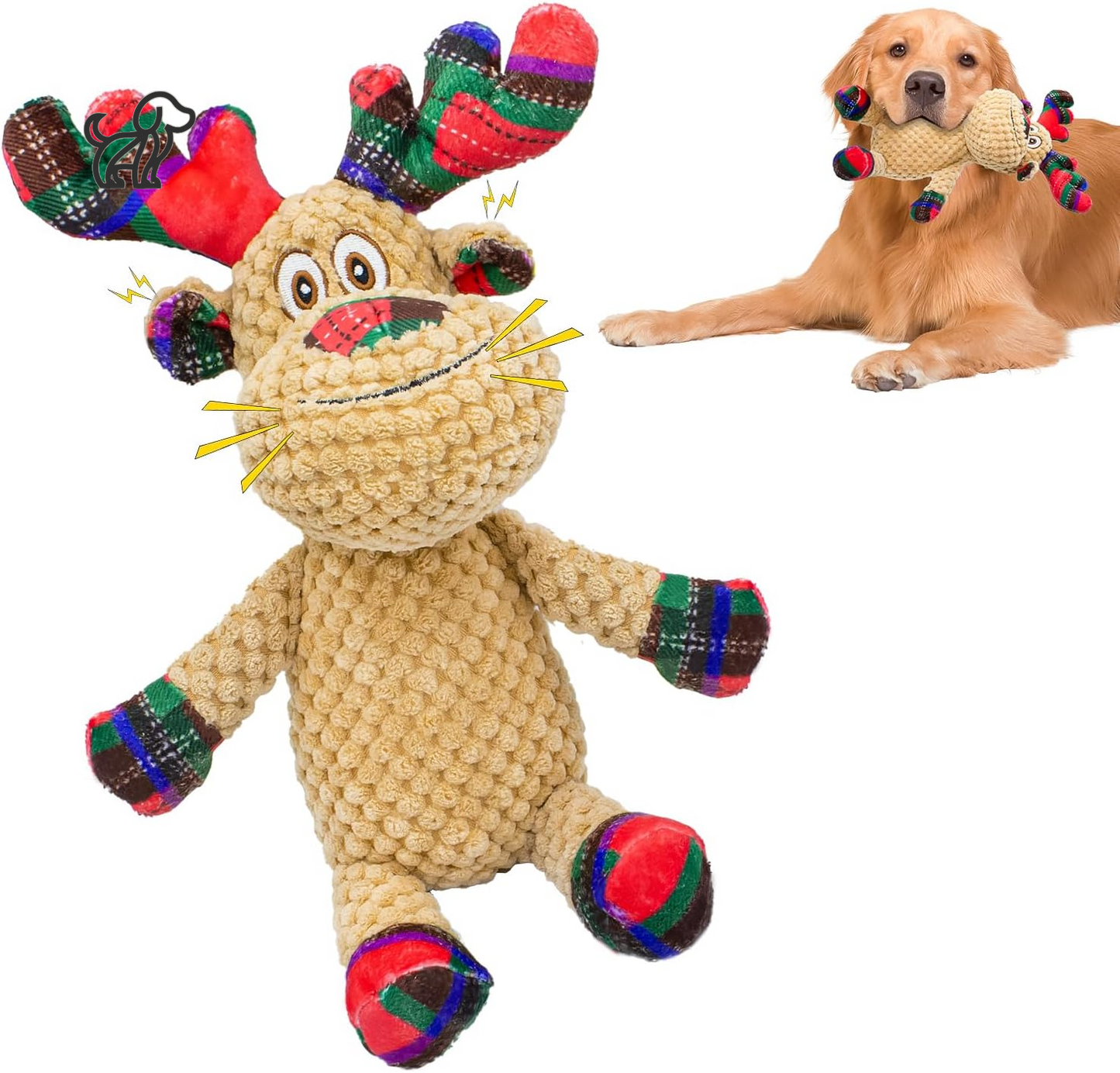 Squeaky Christmas Dog Toys