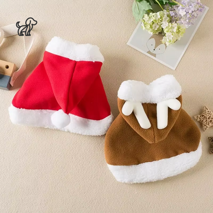 Christmas Dog Costume- Santa & Reindeer Options