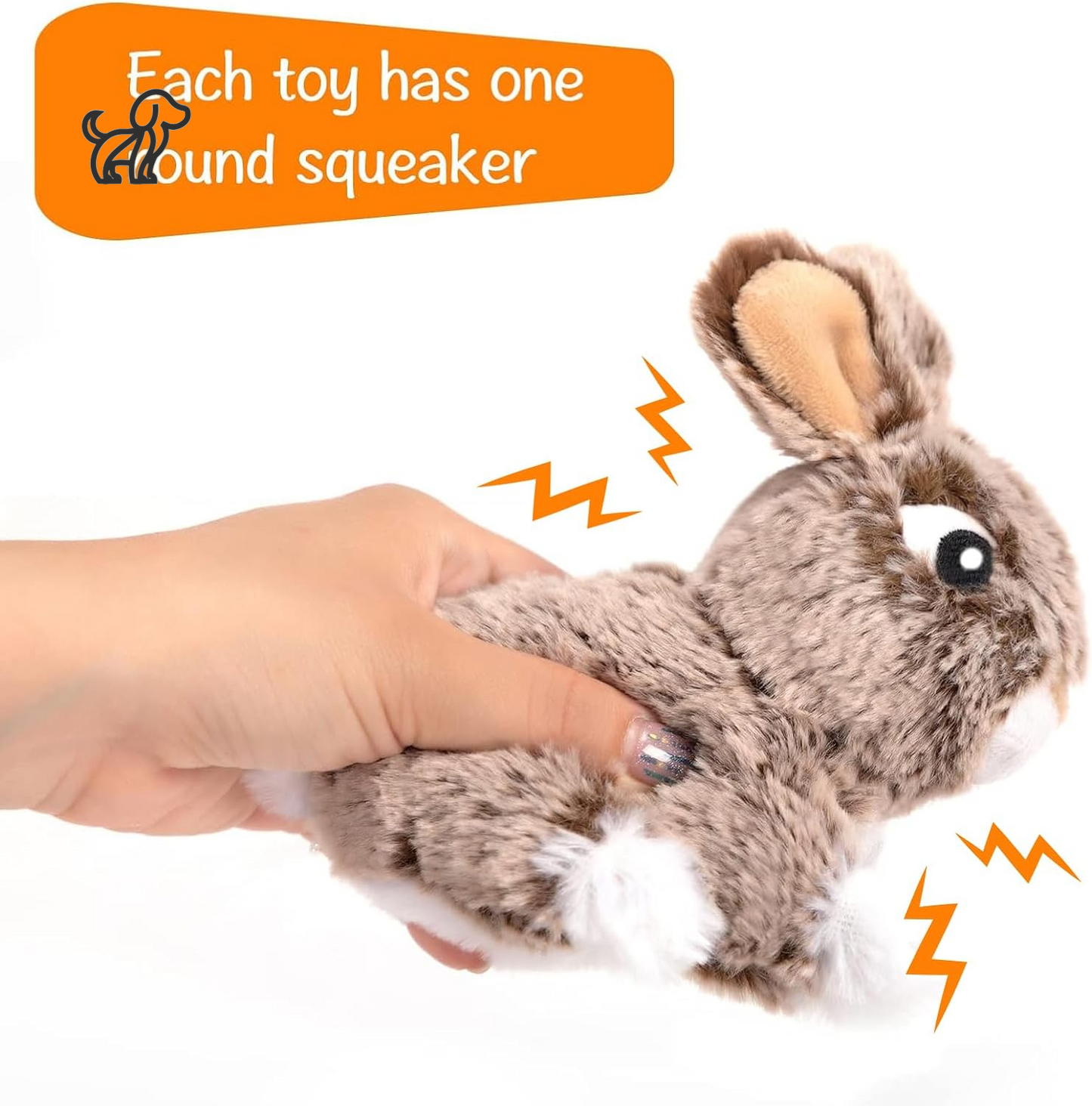 Hide-A-Rabbit Squeaky Toy