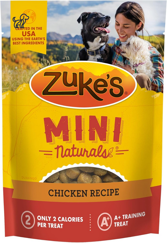 Zuke’S Mini Naturals Soft and Chewy Chicken Recipe - 6.0 OZ Bag