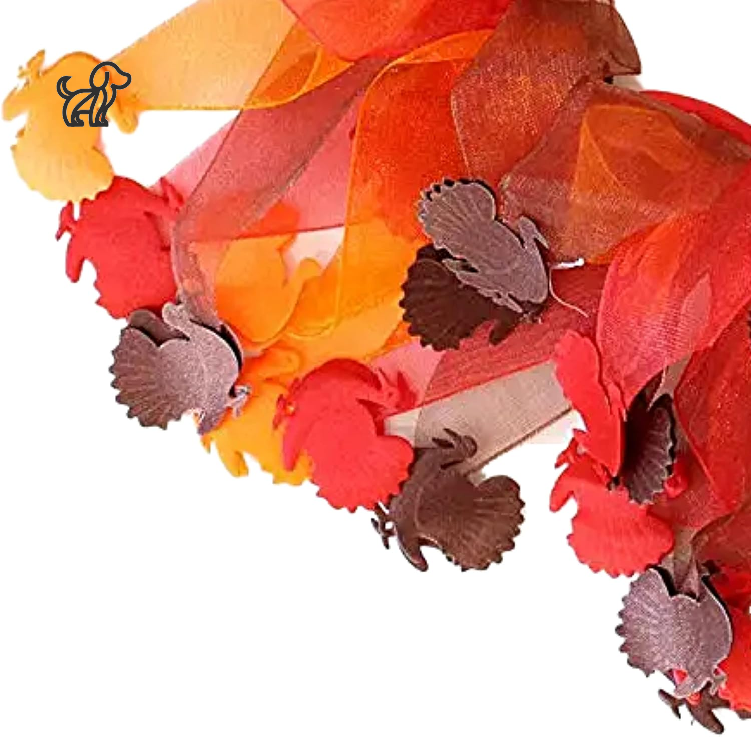 Thanksgiving Turkey Decorative Dog Collar