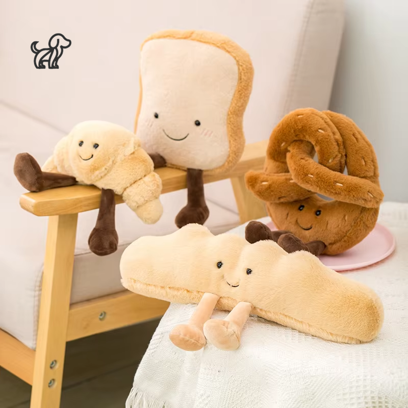 Bread Series Plush Toys for Dogs