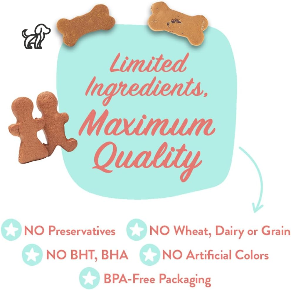 All Natural Pumpkin Dog Treats - Grain-Free, Human-Grade