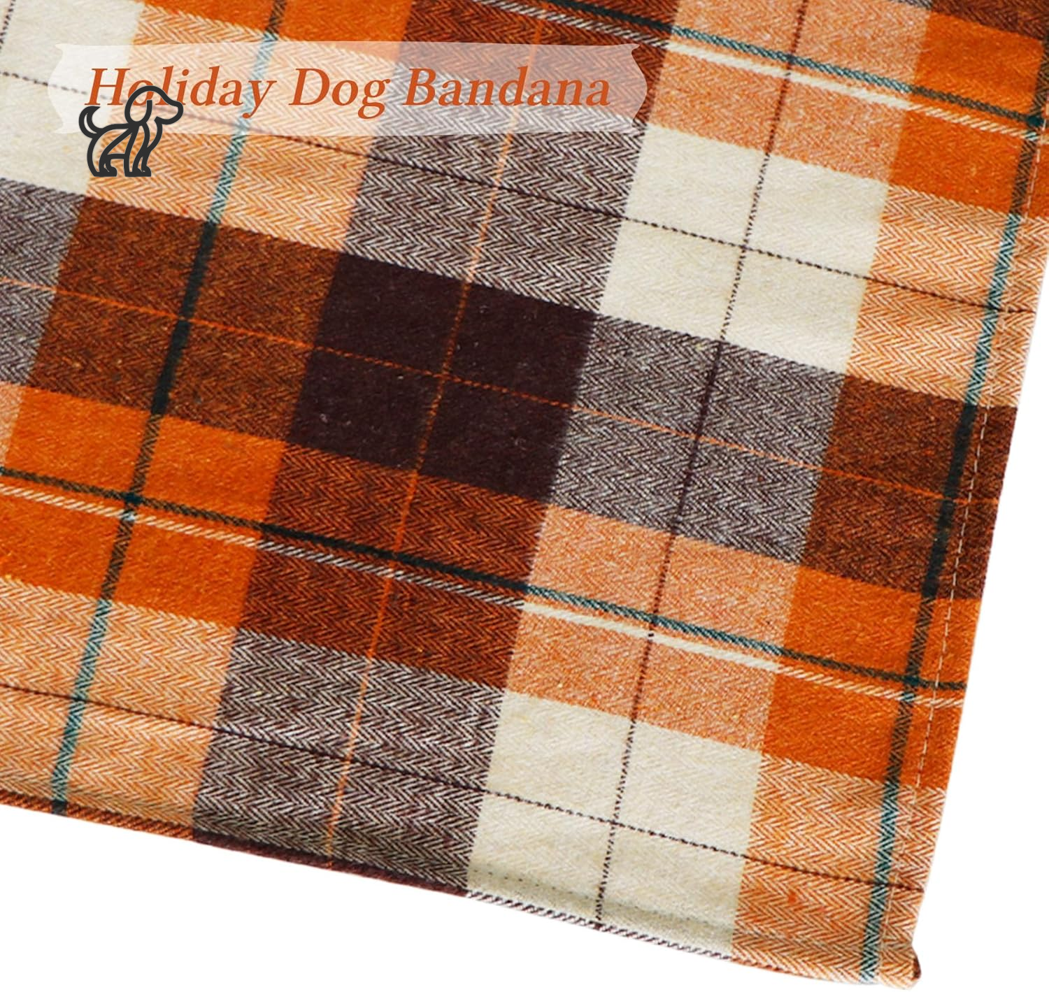 4 Pack Fall Dog Bandanas