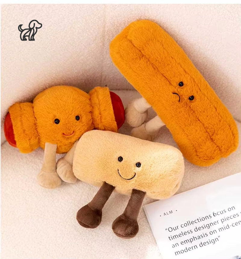 Bread Series Plush Toys for Dogs