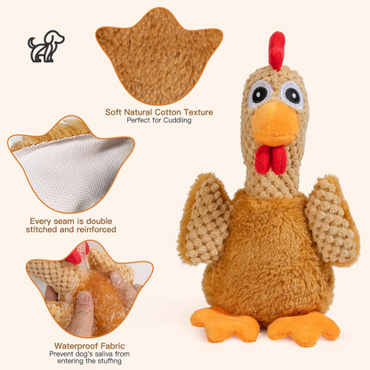 Thanksgiving Squeaky Chicken Toy