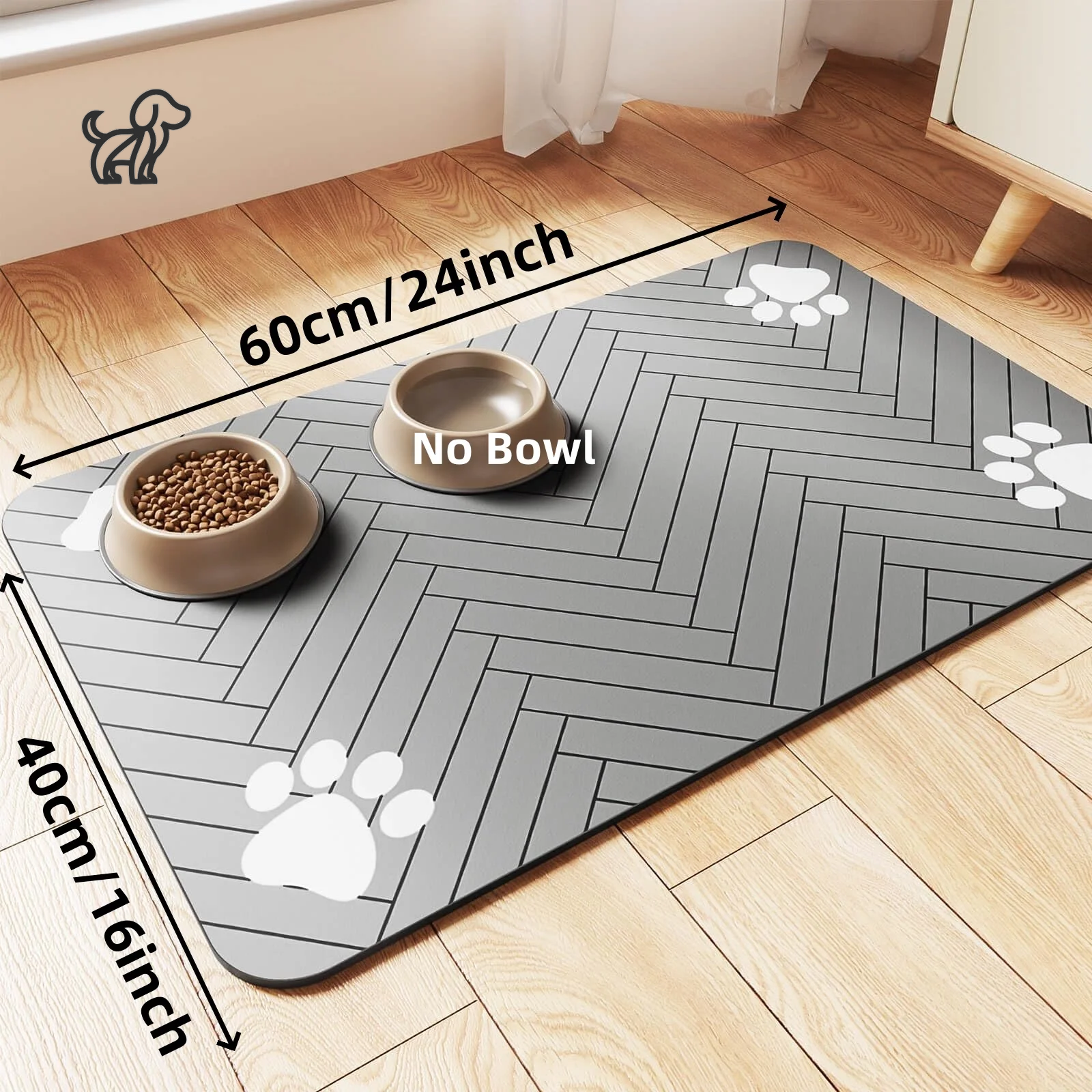 Premium Absorbent Pet Feeding Mat 