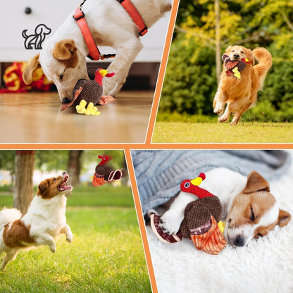 Thanksgiving Turkey Dog Toy