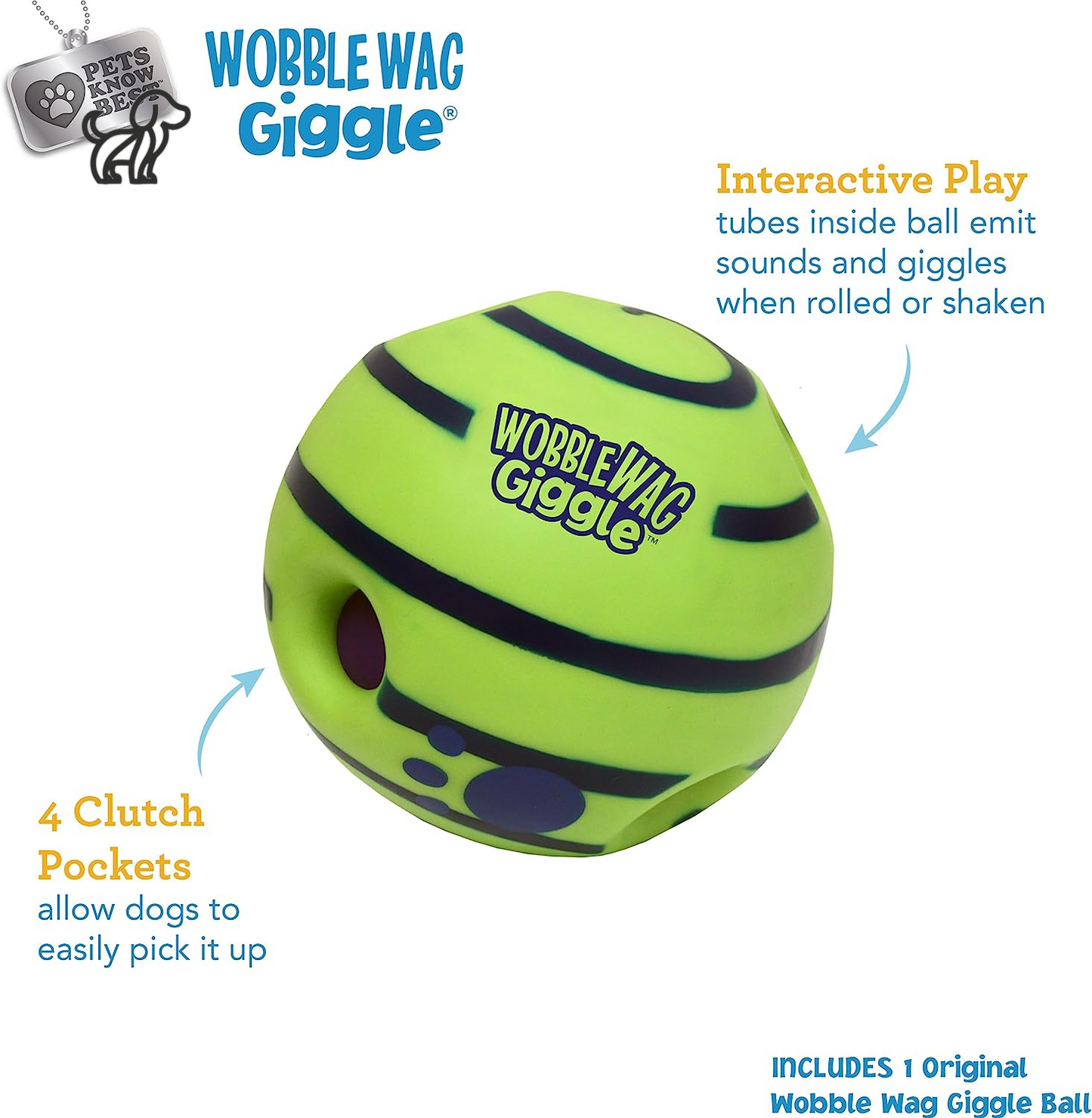 Wobble Wag Dog Ball