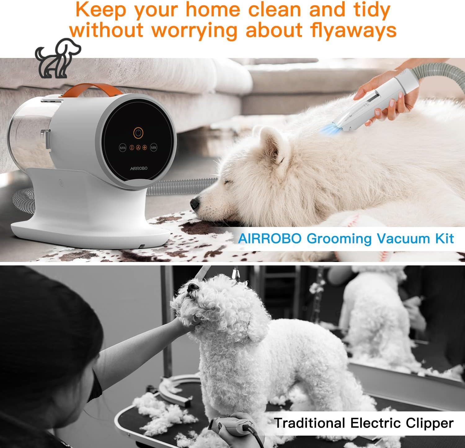 Professional Dog Grooming Vacuum