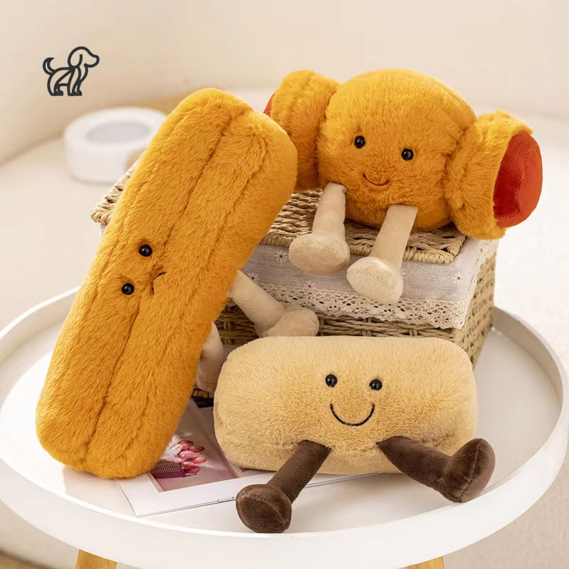 Bread Series Plush Toys for Dogs