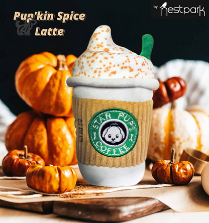  Star Pups  Pup'kin Spice Latte Coffee Toy