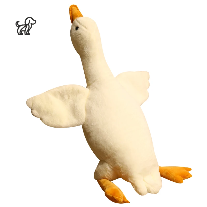 Giant Fluffy Duck Dog Toy