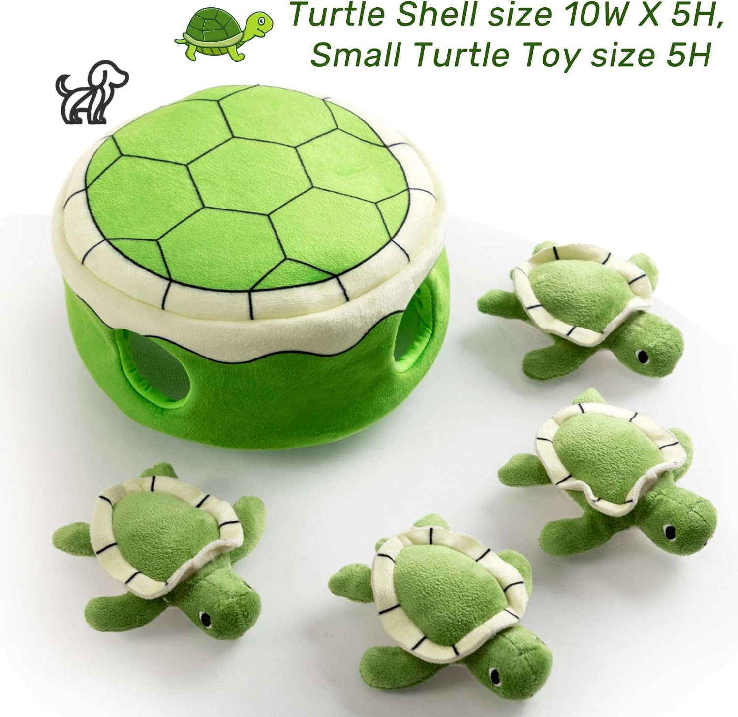 Hide-A-Turtle Squeaker Toy